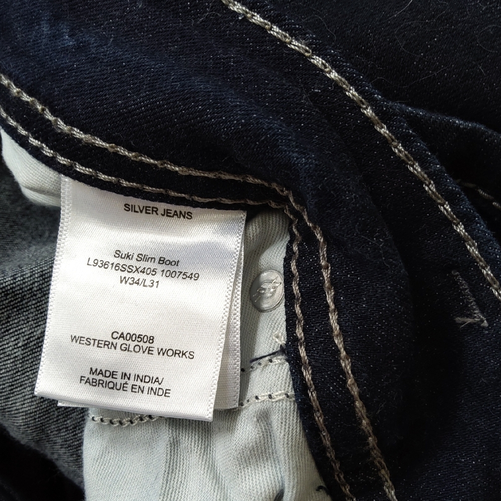 Classic Indigo Women's Straight Leg Jeans - Picture 5 of 5